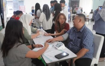 Pelindo Regional 1 Gelar Donor Darah Bersama PMI di Belawan