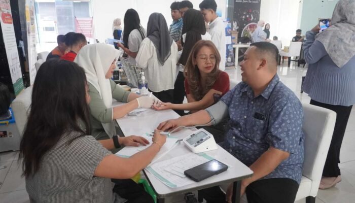 Pelindo Regional 1 Gelar Donor Darah Bersama PMI di Belawan