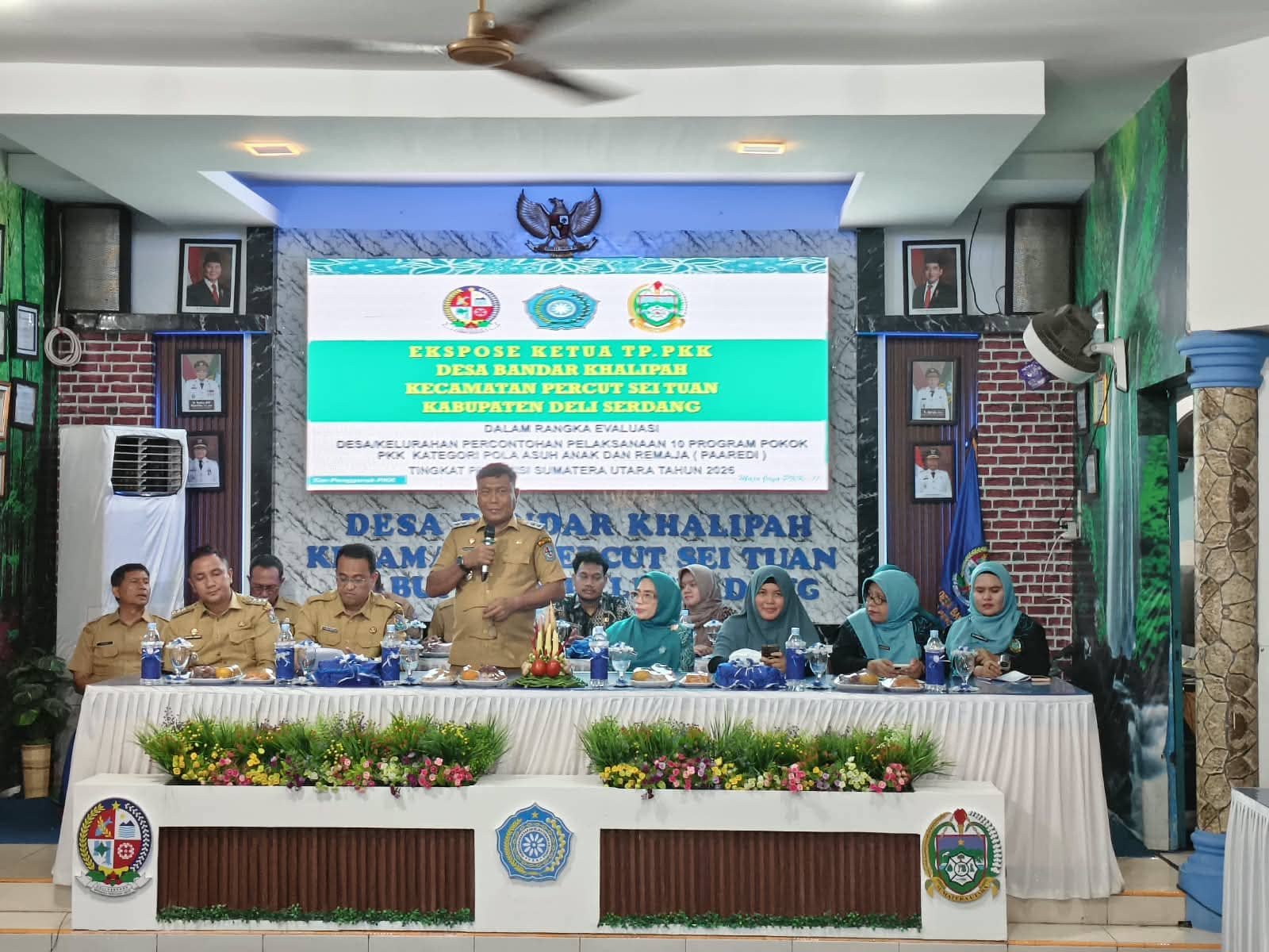 Desa Bandar Khalipah Wakili Deli Serdang dalam Evaluasi PAAREDI Tingkat Sumut