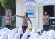 Sambut Hari Jadi ke-78, Polwan Polres Tanjung Balai Edukasi Pelajar Lewat Police Go to School