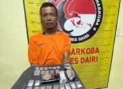 Sopir Bawa 13,25 Gram Sabu Dicegat Polisi di Jalan Sidikalang-Parongil