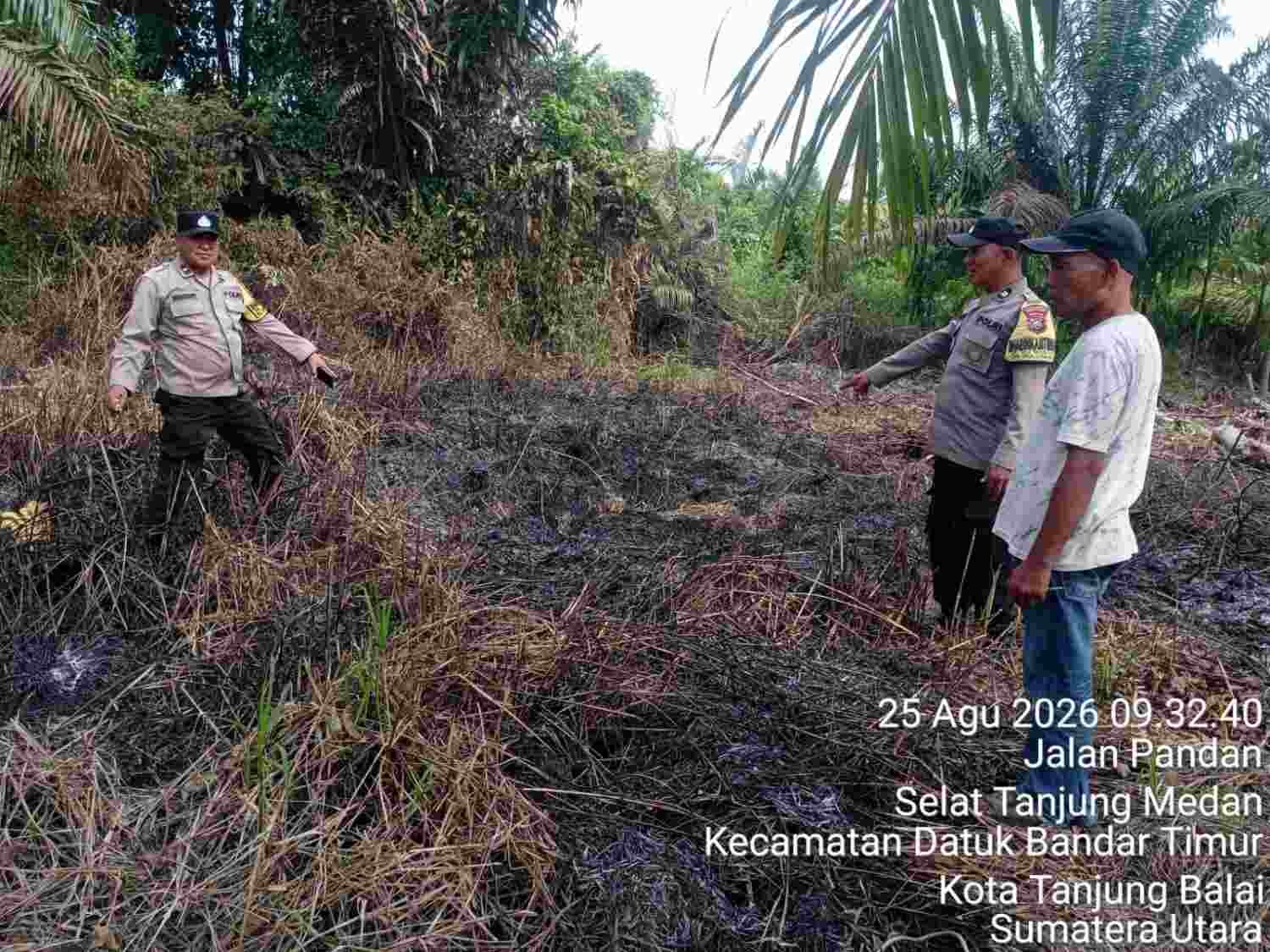 Waspada Karhutla, Polres Tanjungbalai Imbau Warga Tak Sembarangan Bakar Sampah