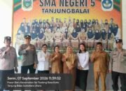 Cegah Bullying dan Kenakalan Remaja, Sat Binmas Polres Tanjung Balai Edukasi Siswa SMAN 5