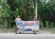Cegah Karhutla, Polres Tanjung Balai Larang Warga Bakar Lahan
