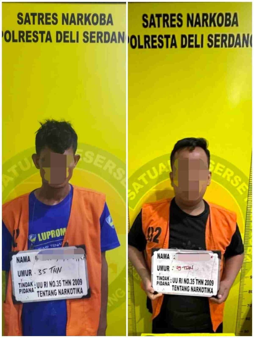 Geger Tanjung Morawa! 2 Pria Diamankan Polisi, 15 Paket Diduga Sabu Disita