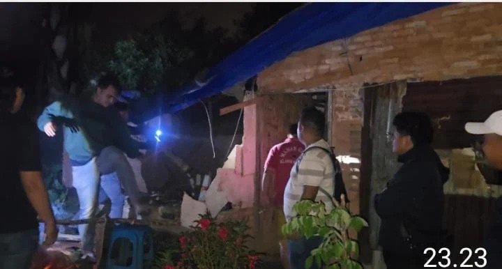 Geruduk Lokasi Diduga Sarang Narkoba di Karo, Polisi Tak Temukan Barang Bukti, Bangunan Dibakar