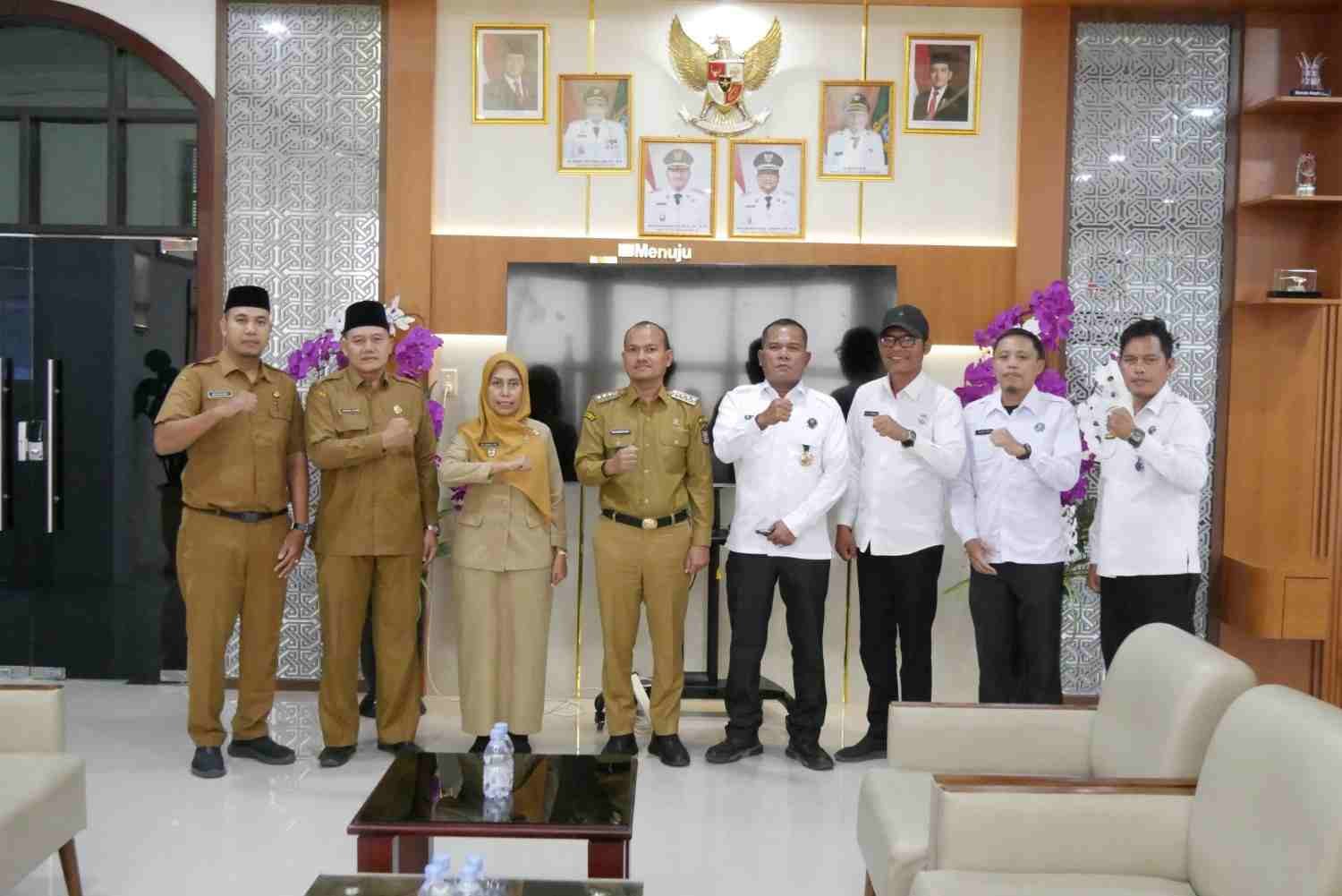 Kepala BNN Kota Tanjungbalai Letkol Laut Sahala Sinaga Audiensi ke Wali Kota Mahyaruddin, Perkuat Sinergi P4GN dan Kelurahan Bersinar