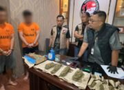 Kos Jadi Tempat Transit Narkoba, Polisi Tangkap 2 Pengedar Sabu, Ganja dan Pod Getar di Medan