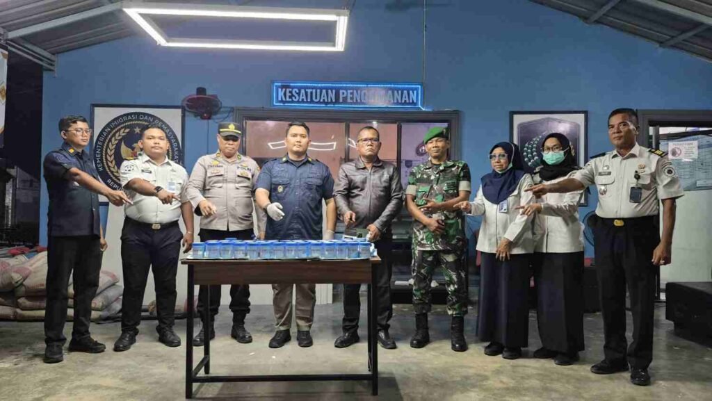 Lapas Tanjungbalai Asahan Razia Blok Hunian, 42 WBP Tes Urine Negatif Narkoba