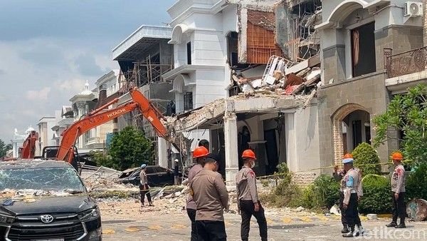 Polisi Tetapkan Satu Tersangka Ledakan Maut Rumah Mewah Grand Polonia Medan
