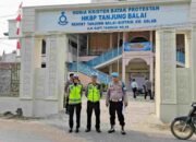 Polres Tanjungbalai Perketat Pengamanan 10 Gereja, Ibadah Minggu Berlangsung Aman dan Kondusif