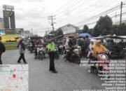 Sat Lantas Polres Tanjungbalai Amankan Jam Pulang Sekolah, Arus Lalu Lintas Tetap Lancar