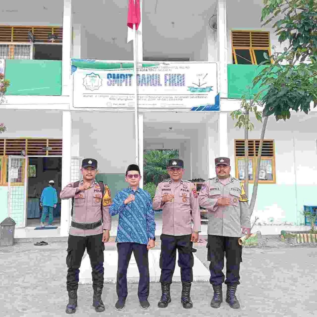 Polsek Datuk Bandar Sosialisasikan SPMB SMA Kemala Taruna Bhayangkara ke Siswa SMP