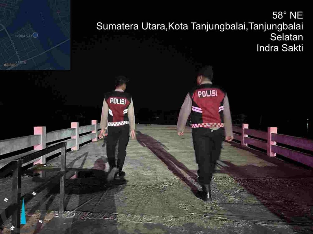 Sat Samapta Polres Tanjungbalai Gelar Patroli Perintis Presisi, Sisir Kantor Pengadilan hingga Pelabuhan Antisipasi Begal dan Geng Motor